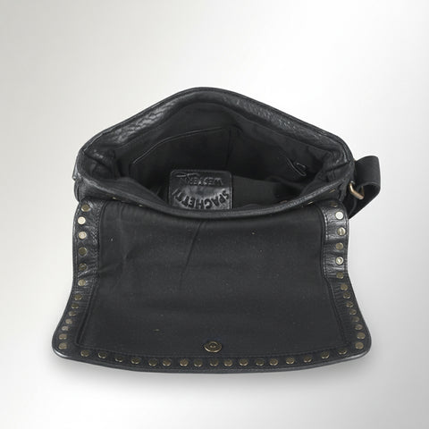 Valmonte - Riveted Messenger Bag
