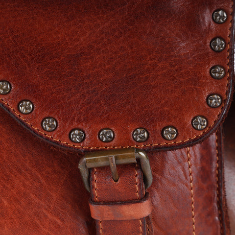 Valmonte - Riveted Messenger Bag