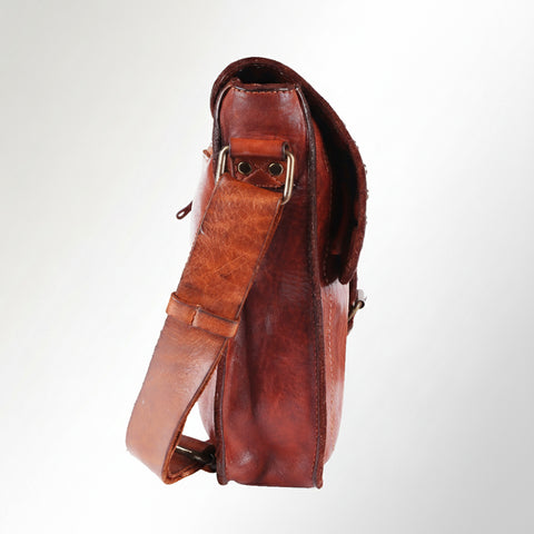 Valmonte - Riveted Messenger Bag