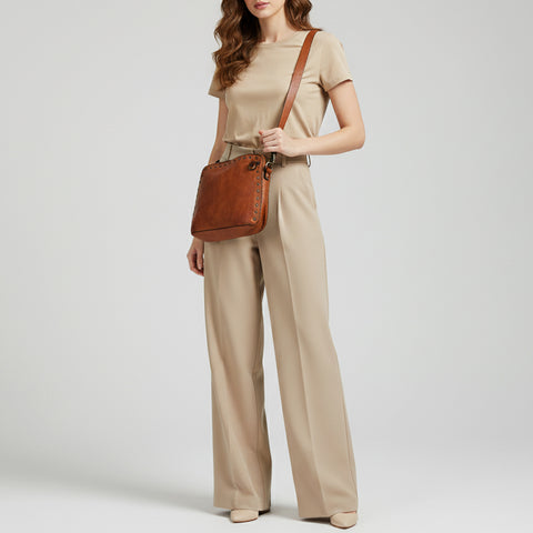 Cavarelli - Leather Daily Crossbody Bag