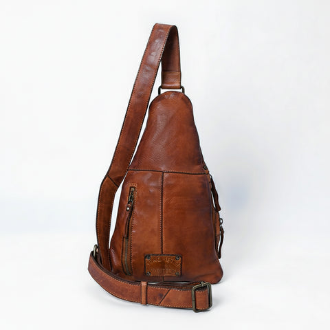 Caldera - Full Grain Leather Sling Bag