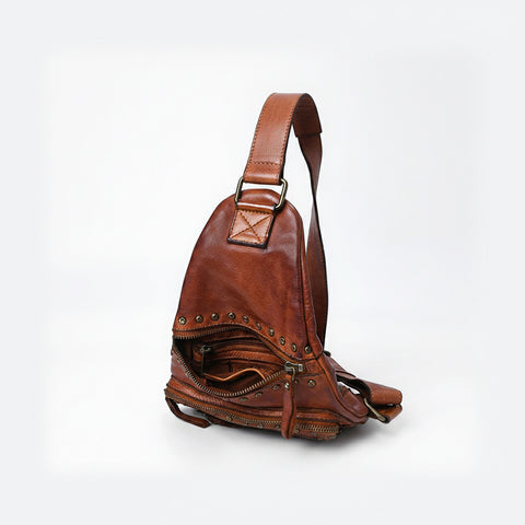 Caldera - Full Grain Leather Sling Bag