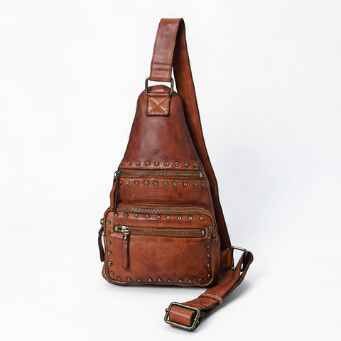 Caldera - Full Grain Leather Sling Bag