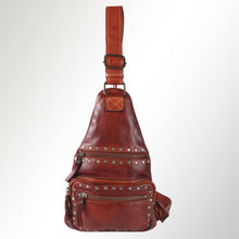 Load image into Gallery viewer, SWC191 Sling Genuine Leather women bag western Bag