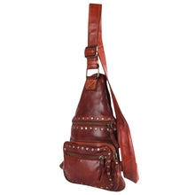 Load image into Gallery viewer, SWC191 Sling Genuine Leather women bag western Bag