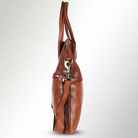 Bronzaro - Leather Studded Tote Bag
