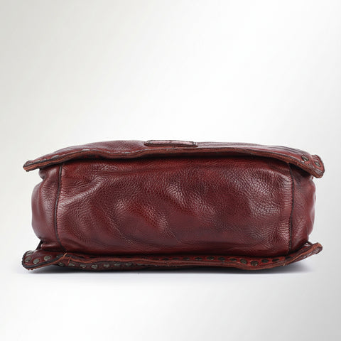 Signature Rivet-Trim Tote Bag