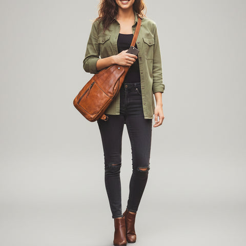 Bravello - Crossbody Sling Bag