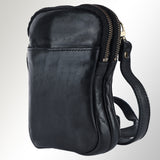 SWC205BLK Sling Genuine Leather women bag western Bag