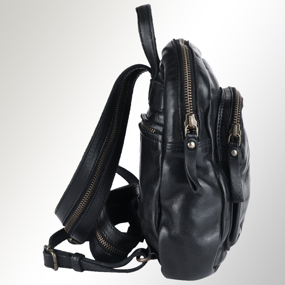 SWC206BLK Backpack Genuine Leather women bag western Bag