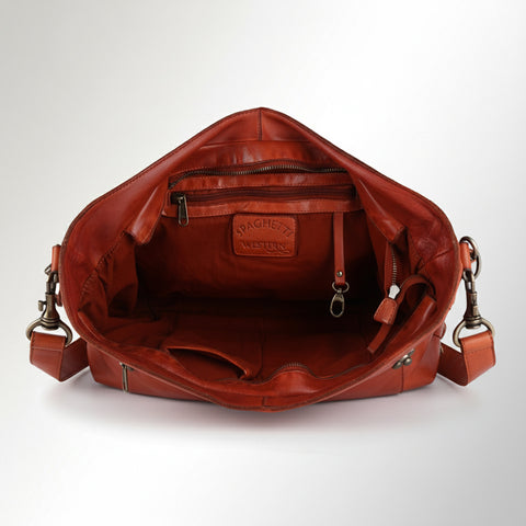 Fiorente - Full Grain Leather Hobo