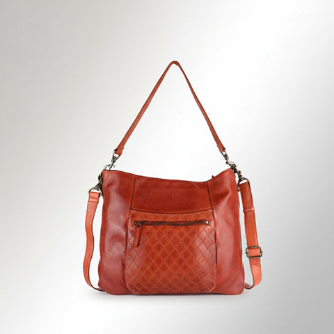 Fiorente - Full Grain Leather Hobo