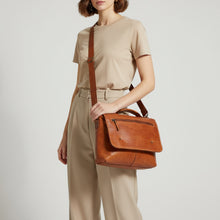 SWC408TAN Briefcase Genuine Leather women bag western Bag