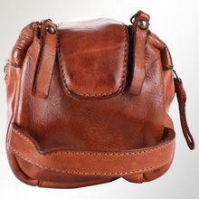 Load image into Gallery viewer, SWC411TAN Fanny Pack Genuine Leather women bag western Bag