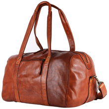 Load image into Gallery viewer, SWC413TAN Duffel Genuine Leather women bag western Bag