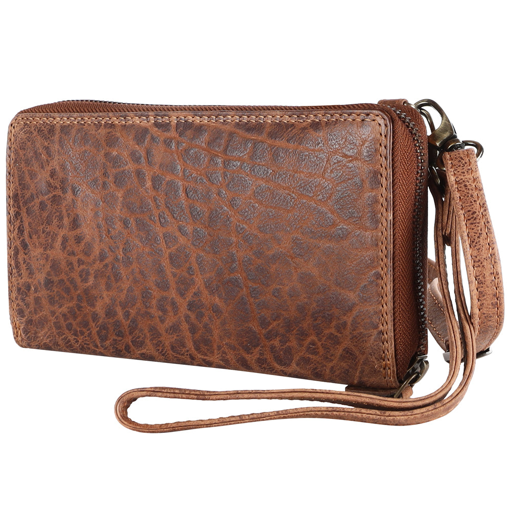 SWC455BRN Wallet Genuine Leather women bag western Bag