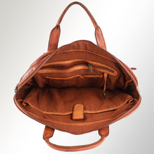 Load image into Gallery viewer, SWC415TAN Briefcase Genuine Leather women bag western Bag