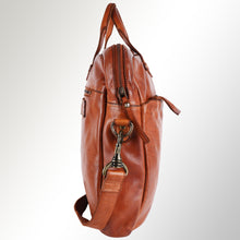 Load image into Gallery viewer, SWC415TAN Briefcase Genuine Leather women bag western Bag