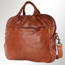 Load image into Gallery viewer, SWC415TAN Briefcase Genuine Leather women bag western Bag