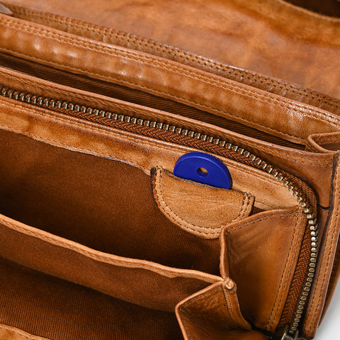 Cavello - Premium Leather Multi-Zip Wallet