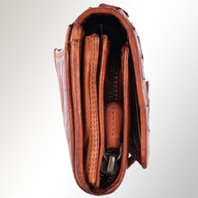 Load image into Gallery viewer, SWC446TAN Wallet Genuine Leather women bag western Bag