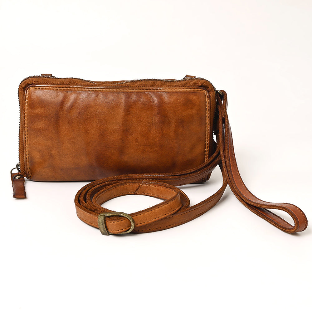 SWC448TAN Wallet Genuine Leather women bag western Bag