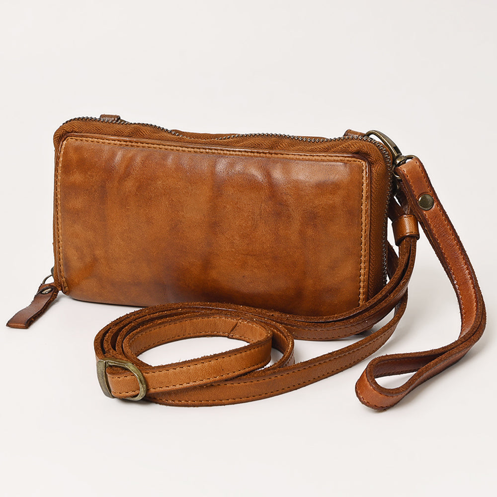 SWC448TAN Wallet Genuine Leather women bag western Bag