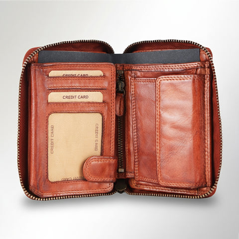 Calista - Leather Compact Organizer