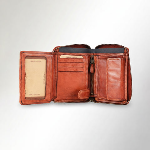 Calista - Leather Compact Organizer