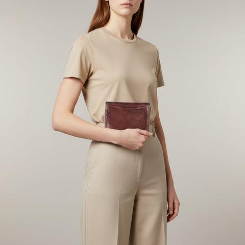 Valeria - Leather Business Card Holder