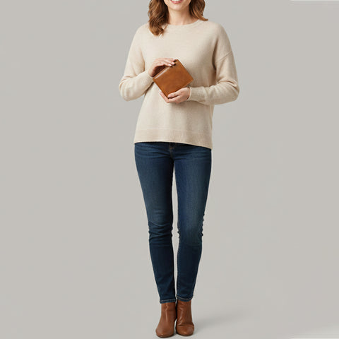 Fiorado - Leather Coin Pocket Wallet