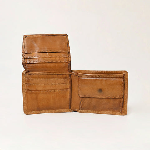 Fiorado - Leather Coin Pocket Wallet
