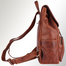 Load image into Gallery viewer, SWC427TBRN Backpack Genuine Leather women bag western Bag