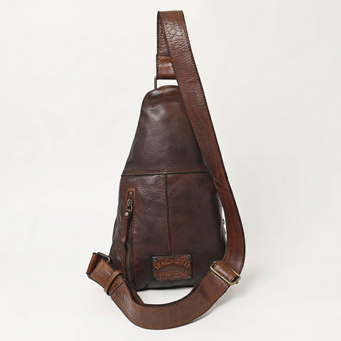Caldera - Full Grain Leather Sling Bag