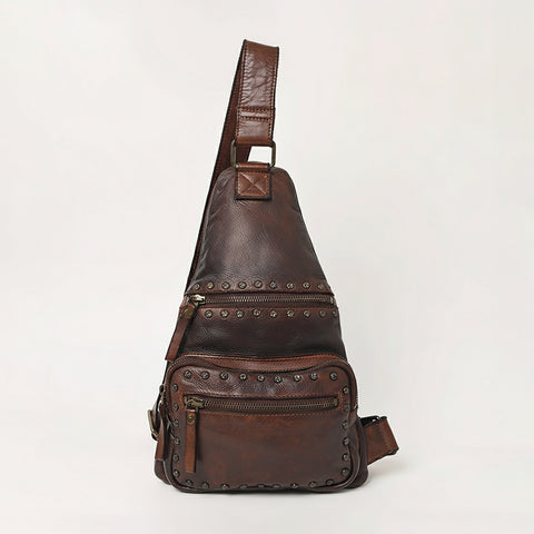Caldera - Full Grain Leather Sling Bag