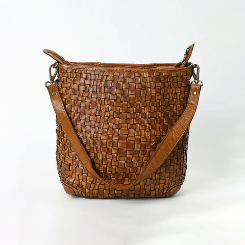 Rosavello - Vegetable Tanned Leather Shoulder Bag