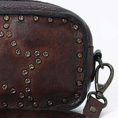 Small Black Star Crossbody