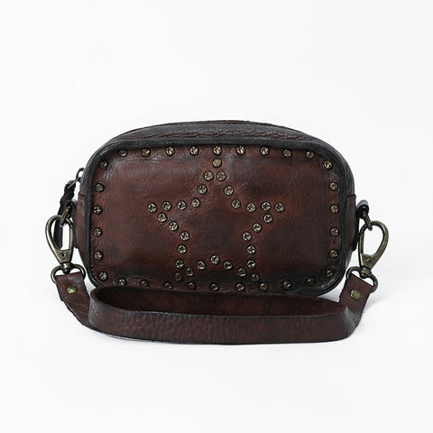 Small Black Star Crossbody