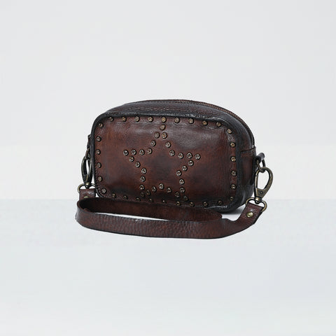 Small Black Star Crossbody