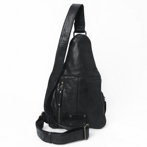 Caldera - Full Grain Leather Sling Bag