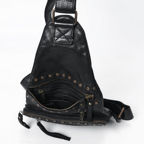 Caldera - Full Grain Leather Sling Bag