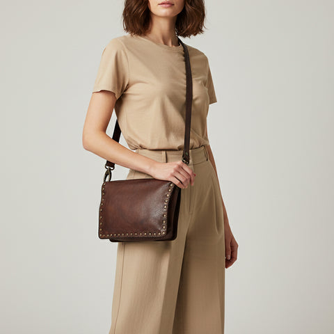 Bronella - Premium Leather Crossbody Bag