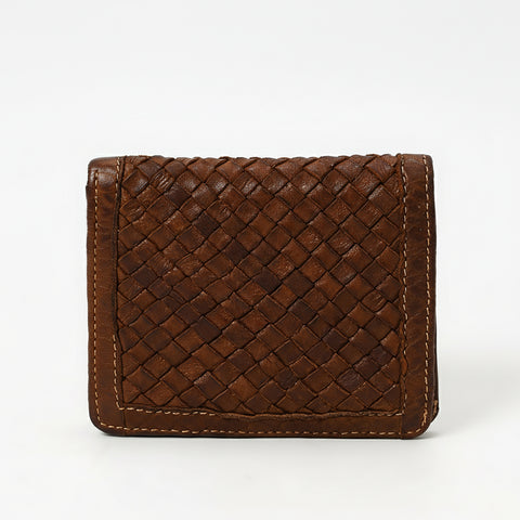 Cavellia - Leather Woven Wallet