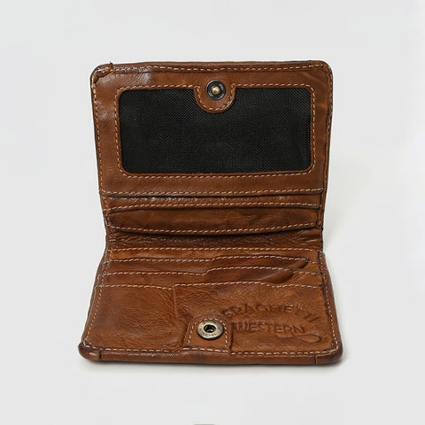 Cavellia - Leather Woven Wallet