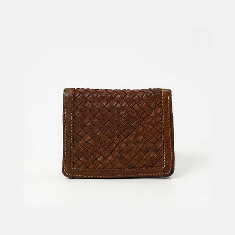 Cavellia - Leather Woven Wallet