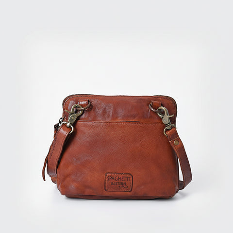 Bronzello - Woven Leather Cross Body