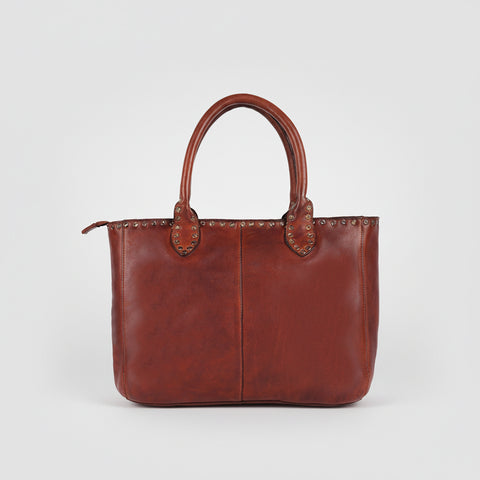 Solviera -Handcrafted Riveted Tote