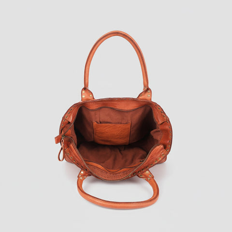 Solviera -Handcrafted Riveted Tote
