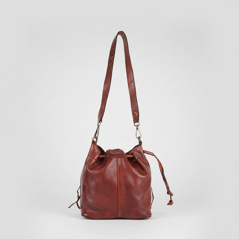 Mandello - Leather Fringe Bucket