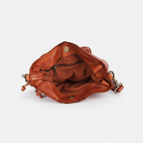 Mandello - Leather Fringe Bucket